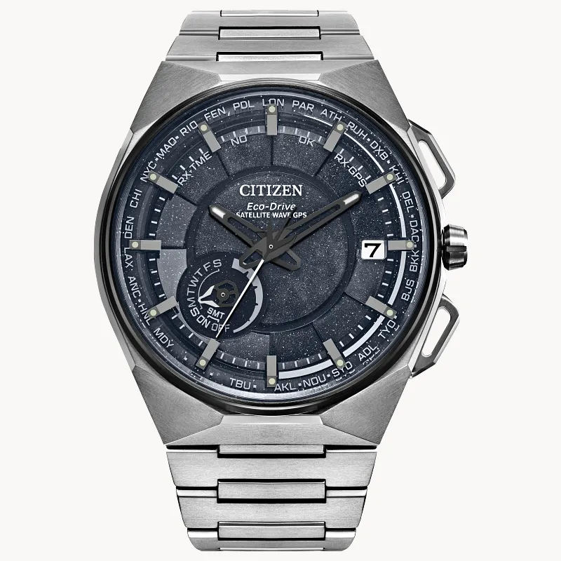 Satellite Wave X Black Dial Super Titanium Bracelet CC3097-52E Satellite Wave X Black Dial Super Titanium Bracelet CC3097-52E